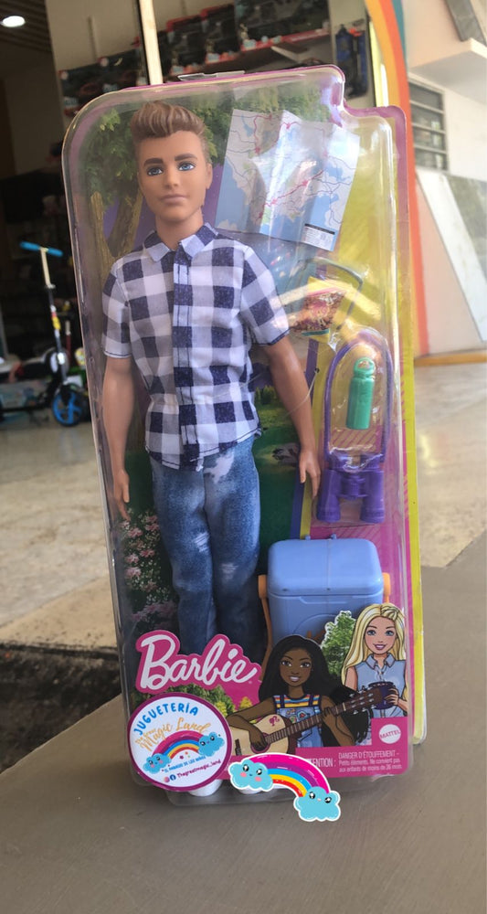 Barbie ken camping