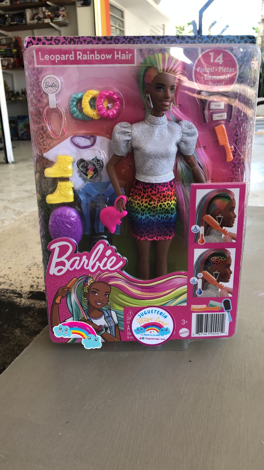 Barbie fashionista animalprint
