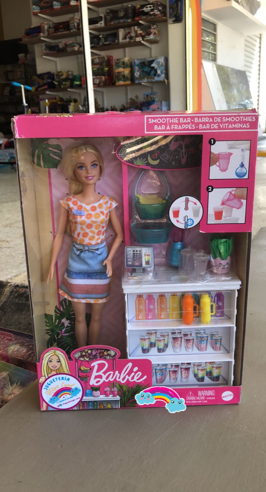 Barbie barra de vitaminas